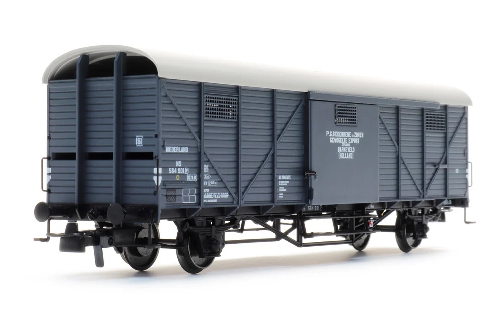 Artitec 20.312.01 - H0 - Gedeckter Güterwagen Hongaar 'Hühnerwagen', NS, Ep. III